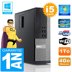 PC DELL 990 SFF Core I5-2400 Ram 4Go Disque 1 To Wifi W7 · Occasion 