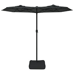 Avis Maison Chic Parasol Jardin | Parasol à double tête anthracite 316x240 cm - GKD71483