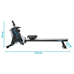 Acheter Sparraw Rameur d'appartement SUPER ROWER Résistance magnétique réglable 8 niveaux, Roue d'inertie 1.5 kg