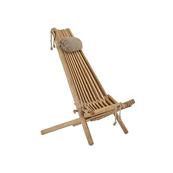 Ecofurn Chilienne en bois Ecochair (coussin offert) Chêne