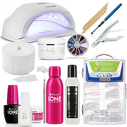 Kit de Démarrage Manucure Gel UV Débutante avec Lampe UV LED pour Ongle 