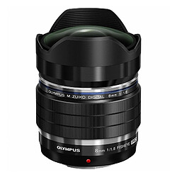 OLYMPUS Objectif M.ZUIKO ED 8 mm f/1.8 Fisheye PRO OLYMPUS Objectif M.ZUIKO ED 8 mm f/1.8 Fisheye PRO GARANTI 2 ans