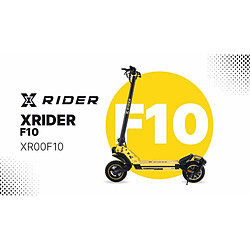 Avis Trottinette Électrique Manta XRIDER F10 Jaune Noir 800 W