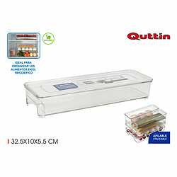 Avis Organisateur polyvalent Quttin Avec couvercle 32,5 x 10 x 5,5 cm