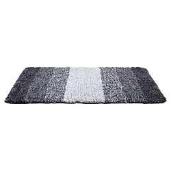 WENKO Tapis de salle de bain moderne Luso - L. 90 x l. 60 cm - Gris