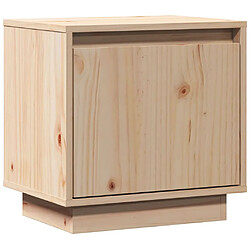 vidaXL Table de chevet 40x30x40 cm Bois de pin solide