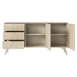 Avis Bestmobilier Newport - buffet - bois - 158 cm