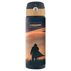 Tasse Thermos Tasse à café Tasse Thermos Bouteille isolante en acier inoxydable pour boissons chaudes ou froides 400ml (Espace) 