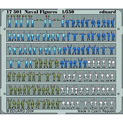 Marine Figuren bemalt Fotoätzsatz - 1:350e - Eduard Accessories