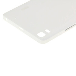 Acheter Wewoo Coque arrière blanc pour Lenovo K3 Note pièce détachée remplacement de la couverture arrière de la batterie