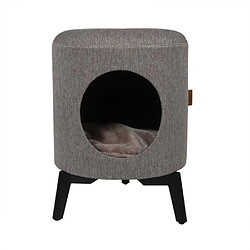 D&D Maison Louis - Taupe - 35 x 35 x 46 cm - 3,75 kg - Pour chat