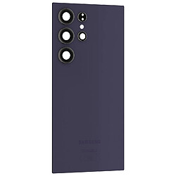 Avis Samsung Vitre arrière Original pour Samsung Galaxy S24 Ultra Violet Foncé