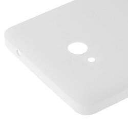 Acheter Wewoo Coque arrière blanc pour Microsoft Lumia 640 couvercle en plastique de surface arrière givré pièce détachée