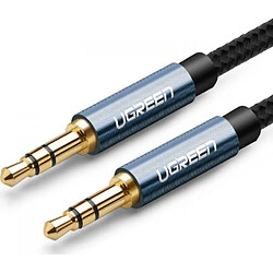 UGreen Jack 3.5mm - Jack 3.5mm 1m bleu (UGR638BLU) Ugreen Jack 3.5mm - Câble Jack 3.5mm 1m bleu (UGR638BLU)