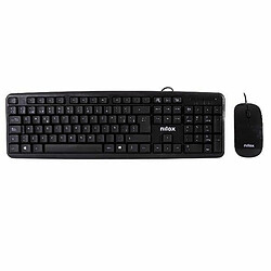 clavier et souris Nilox FLAT