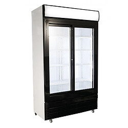 Armoire à Boisson 2 Portes Vitrées Coulissantes 750 L - Combisteel - R2902 PortesVitrée