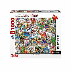 Wagram Nathan - Puzzle 1000 pièces - Les albums d'Astérix - Adultes et enfants dès 12 ans - Puzzle de qualité supérieure - Encastrement parfait - Collection Mes Héros - Aventure - 87825