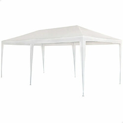 Tonnelle Aktive 300 x 255 x 600 cm Métal Blanc Plastique