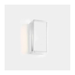 Leds C4 Lanterne de jardin Skat Polycarbonate,aluminium blanc 1 ampoule 20cm