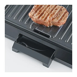 SEVERIN KG2394 Gril multifonction compact : viande - paninis - legumes - plaques anti-adhesives 23x14 -5 cm - recuperateur de gr