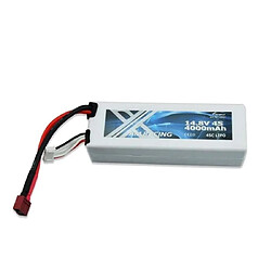 Amewi Batterie LiPo Am Racing - 4000mAh 14,8V 4S 45C HardCase - Accu Cosse DEAN et JST 