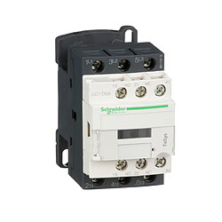 contacteur tesys d - 9a - 3 pôles - 1f+1o - 110v ac - a vis - schneider electric lc1d09f7 