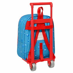 Avis Cartable à roulettes SuperThings Rescue force Bleu 22 x 27 x 10 cm