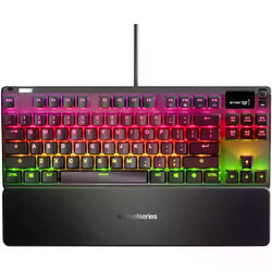 Le clavier mécanique Steelseries Apex 7 Tkl Rgb utilise le commutateur rouge