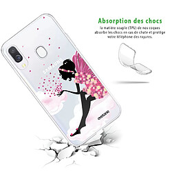 Avis Coque Samsung Galaxy A20e 360 intégrale transparente Fée Sur Nuage Ecriture Tendance Design Evetane.