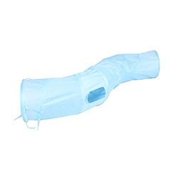 Acheter Jouet Pour Chat/Chaton Tunnel Pliable 2 Canaux, Jeux Activité pour Lapins, Chatons, Chiens Bleu 123cm x 25cm