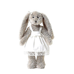 Universal Lapin en robe blanche Soft Doll mignon