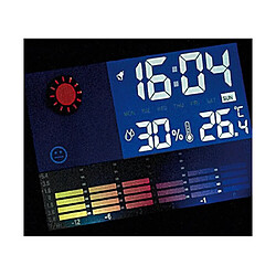 Inovalley Réveil-projecteur Station météo pas cher