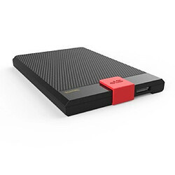 Silicon-Power Silicon Power Diamond D30 disque dur externe 1000 Go Noir, Rouge