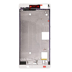 Wewoo Boitier blanc pour Huawei Ascend P8 Boîtier de remplacement de cadre d'écran avant