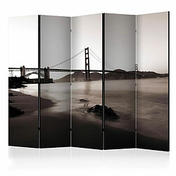 Paris Prix Paravent 5 Volets San Francisco : Golden Gate Bridge 172x225cm 