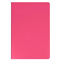 Avizar Housse Huawei MediaPad M5 Lite Fonction Support Rotatif 360° rose fushia