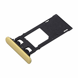 Wewoo Pour Sony Xperia XZs Single or SIM Version Carte SIM et Micro SD pièce détachée pas cher