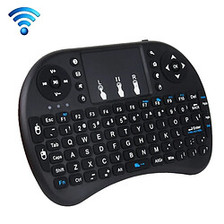 Wewoo Pour Android TV Box / noir PC I8 2.4GHz Fly Air Mouse Mini Clavier Sans Fil avec Récepteur USB Embarqué