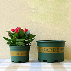 Wewoo Pot de fleur Pots de fleurs plantes Pépinières en plastique Creative Gallons avec plateau, taille: 18 * 27 * 23cm