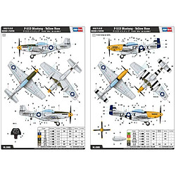 Hobby Boss Maquette Avion P-51d Mustang - Yellow Nose