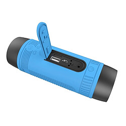 Wewoo Enceinte Bluetooth étanche bleu pour iPhone, Galaxy, Sony, Lenovo, HTC, Huawei, Google, LG, Xiaomi, Autres Smartphones Multifonctionnel Extérieur Haut-Parleur, 4000mAh Batterie, pas cher