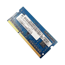 Barrette Mémoire 1Go RAM DDR3 Elpida EBJ10UE8BDS0-AE-F SO-DIMM PC3-8500 1066MHz 1Rx8 · Reconditionné PC3-8500 - 1066MHz