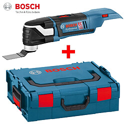 Bosch GOP 18 V-28 Professional Brushless Outil multifonctions découpeur-ponceur sans fil avec StarlockPlus + boîtier L-Boxx - sans Batterie ni Chargeur ( 06018B6001 )