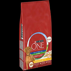 PURINA ONE Croquettes Chien Medium Maxi Active Au Poulet et Riz 7kg 