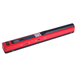 Yonis Scanner Portable + SD 8Go Scanner À Plat Portable Windows Mac Os Scanneur A4 LED Pdf Jpg Tf USB 2.0 Rouge + SD 8Go YONIS