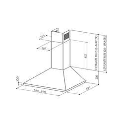 Avis Hotte décorative murale 60cm 370m3/h inox - 5605281 - FABER