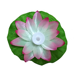 Wewoo LED sous-marines 3 couleur Flood Artificielle Lotus Flottant Lampes De Forme Fleur Pour La Piscine Extérieure Souhaitant Fête (Rose) pas cher