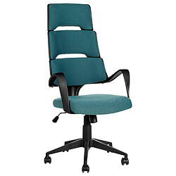 Acheter Beliani Chaise de bureau Bleu GRANDIOSE