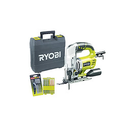 Scie sauteuse filaire et accessoires RYOBI - 600 W - RJS850KA15