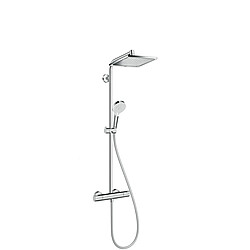 colonne de douche - showerpipe - crometta e 240 - mitigeur thermostatique - 1 jet - hansgrohe 27271000